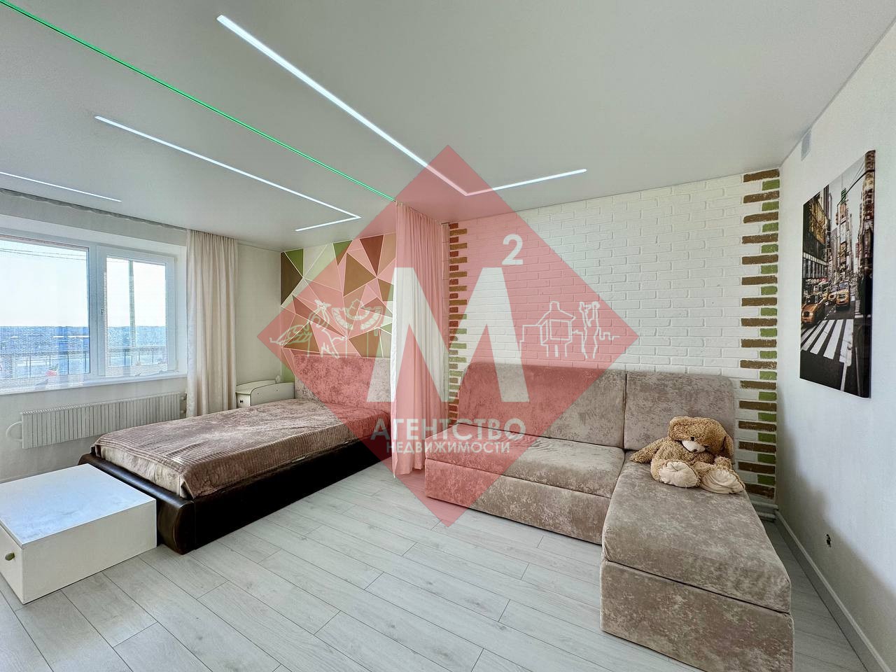 Продается просторная 1-комнатная