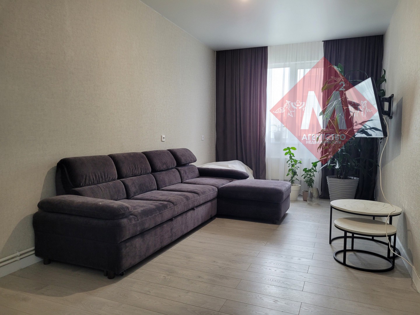 Продается просторная 2-комнатная