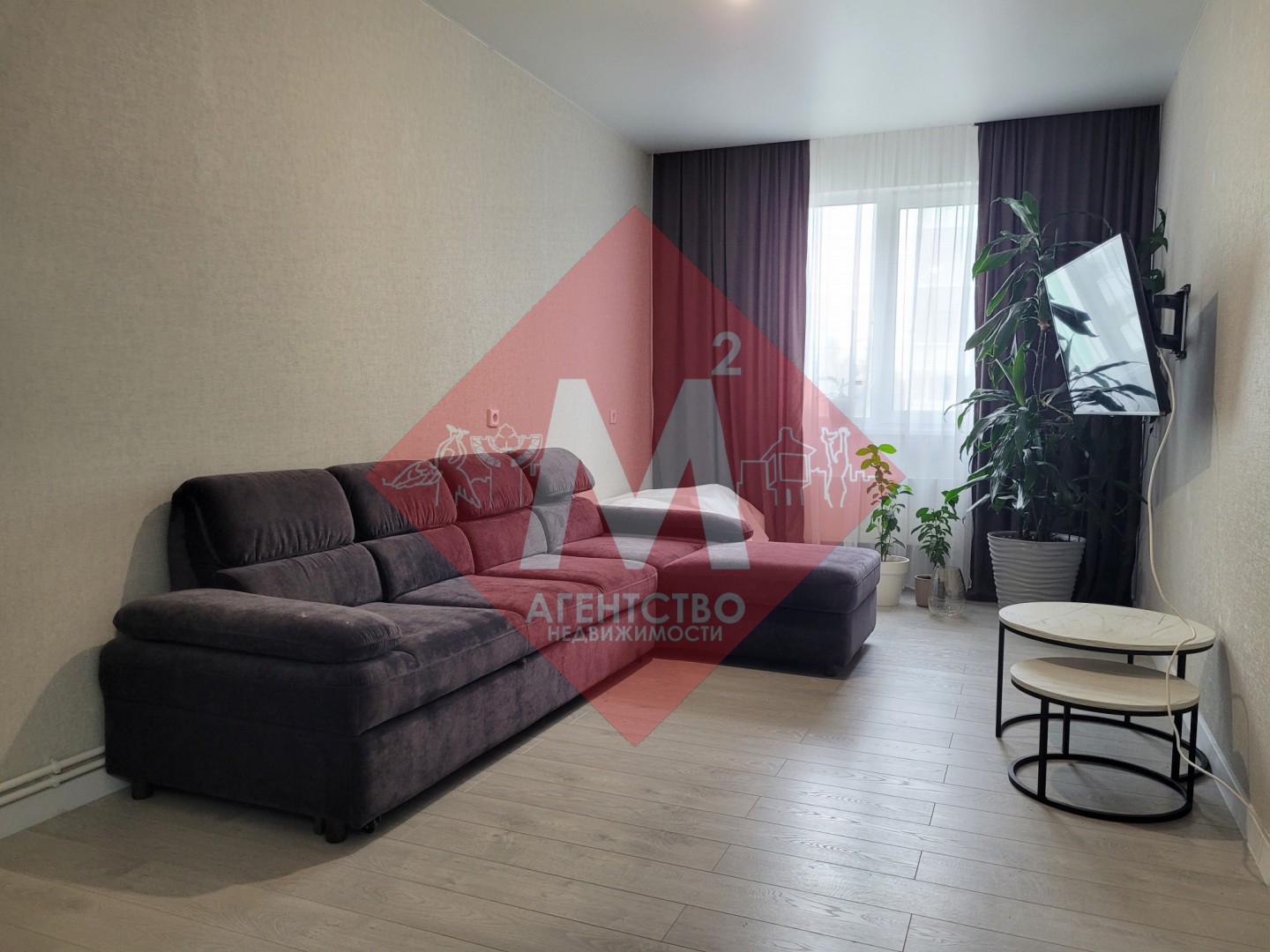 Продается просторная 2-комнатная