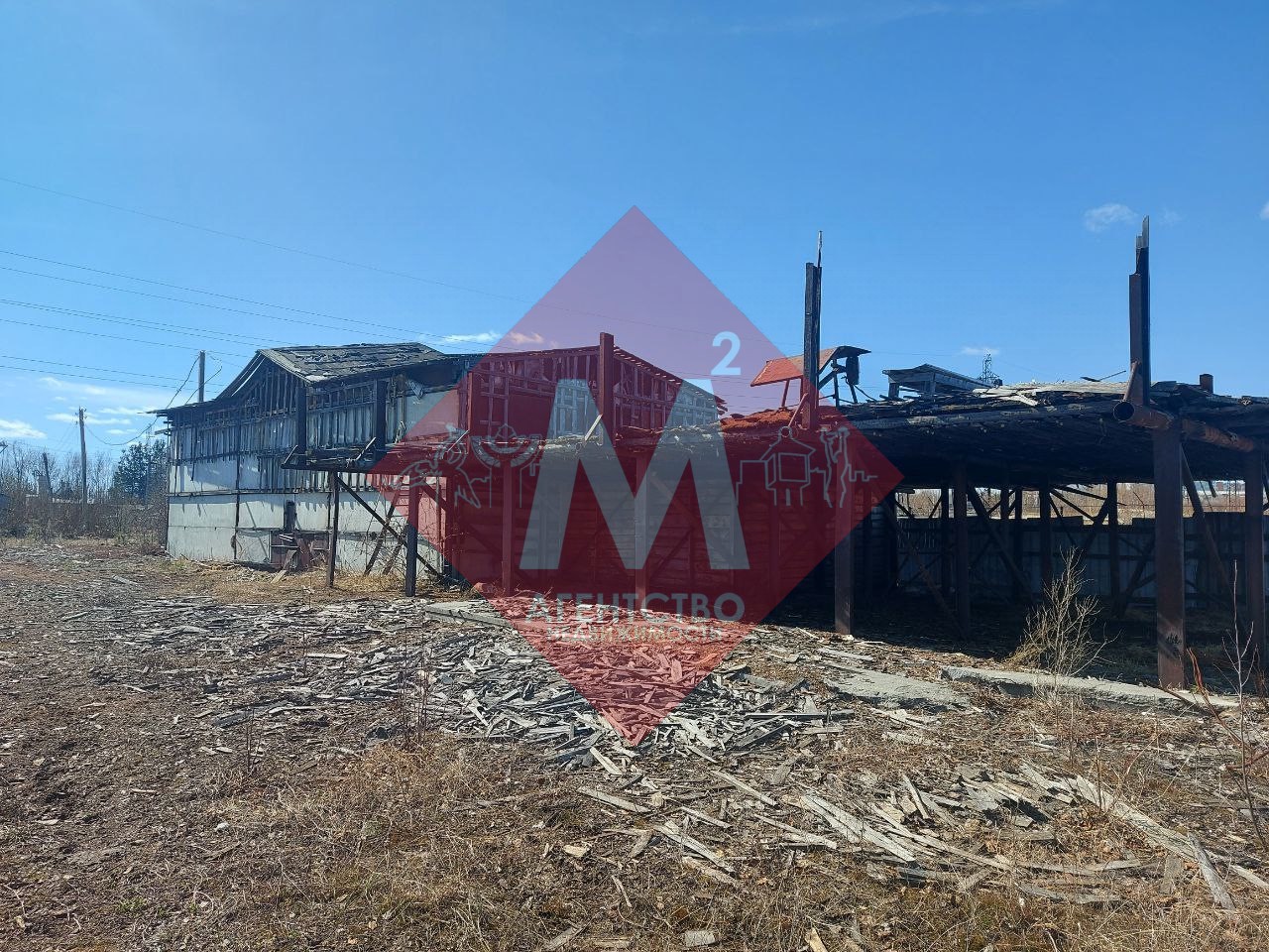 Продается здание пилорамы