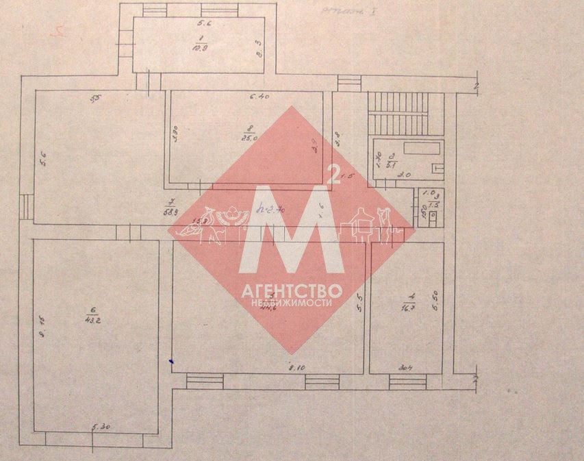 Продаётся двухэтажный дом на учас