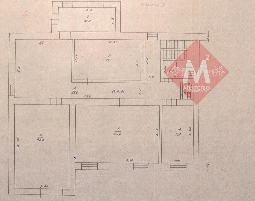 Продаётся двухэтажный дом на учас