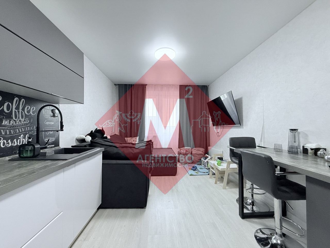 Продается 1-комнатная квартира